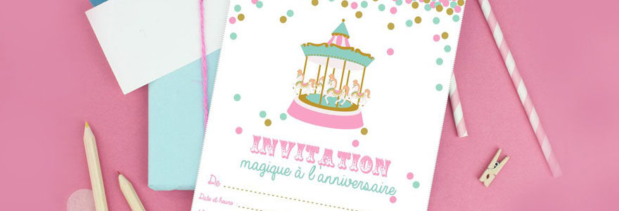 invitation anniversaire